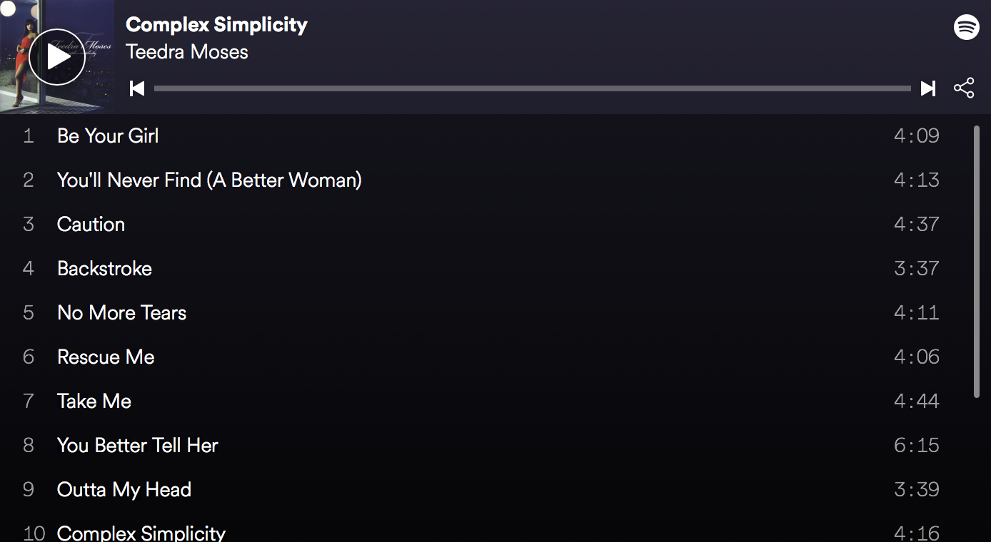 Complex Simplicity